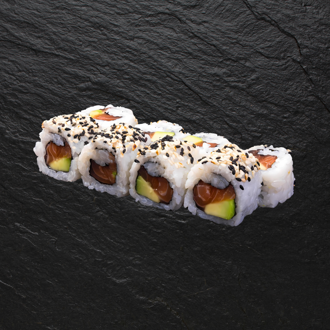 California Roll mit Lachs und Avocado ¹⁸˒²²