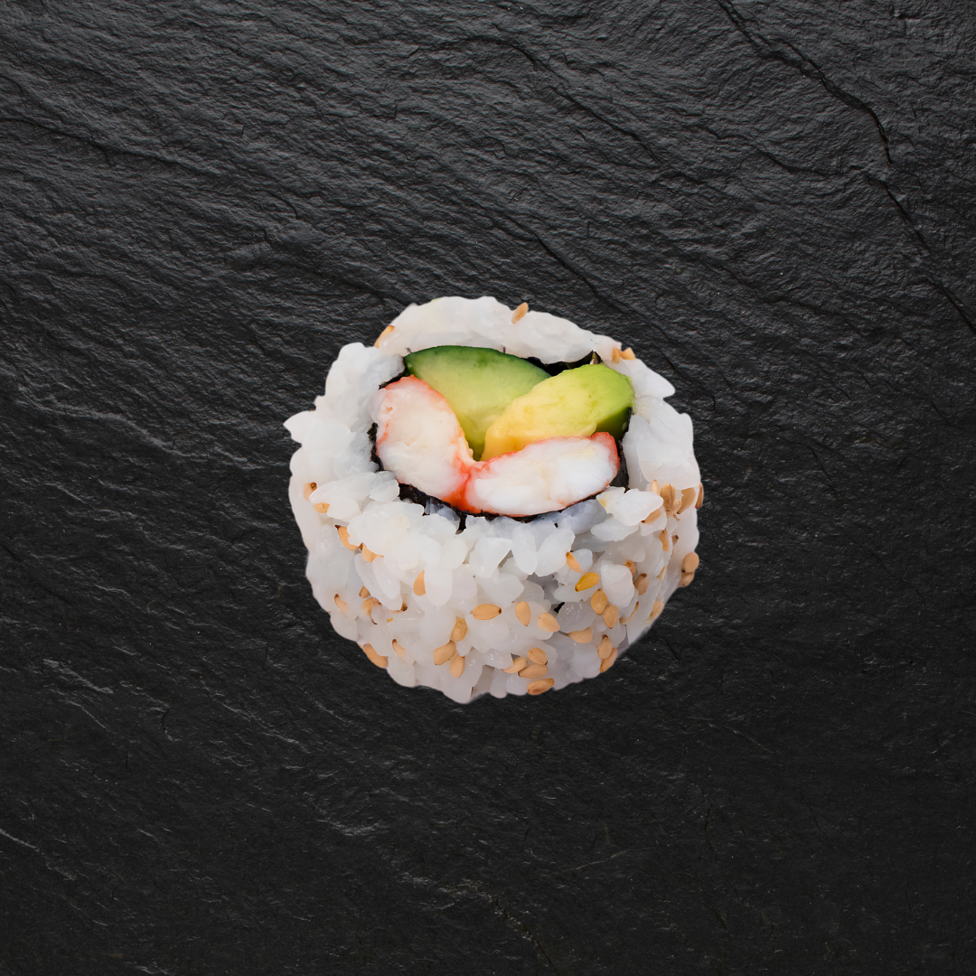 California roll mit Surimi Stick und Avocado¹⁶˒²²