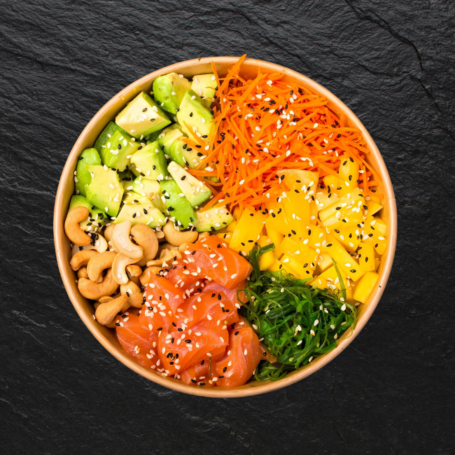 Lachs Poke Bowl¹⁸˒²²