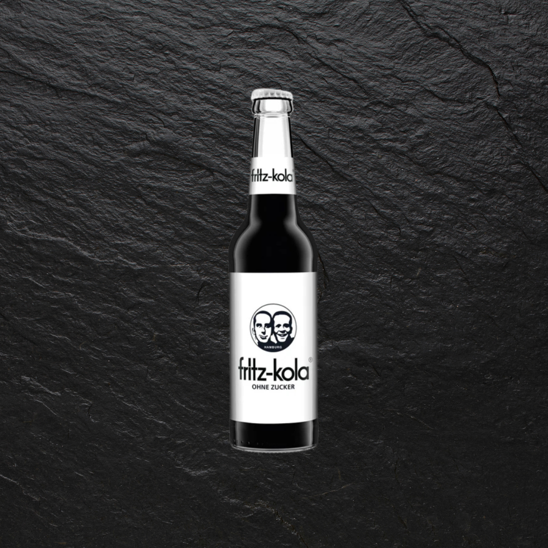 Fritz-Kola ohne Zucker 0,33l (MERHWEG)